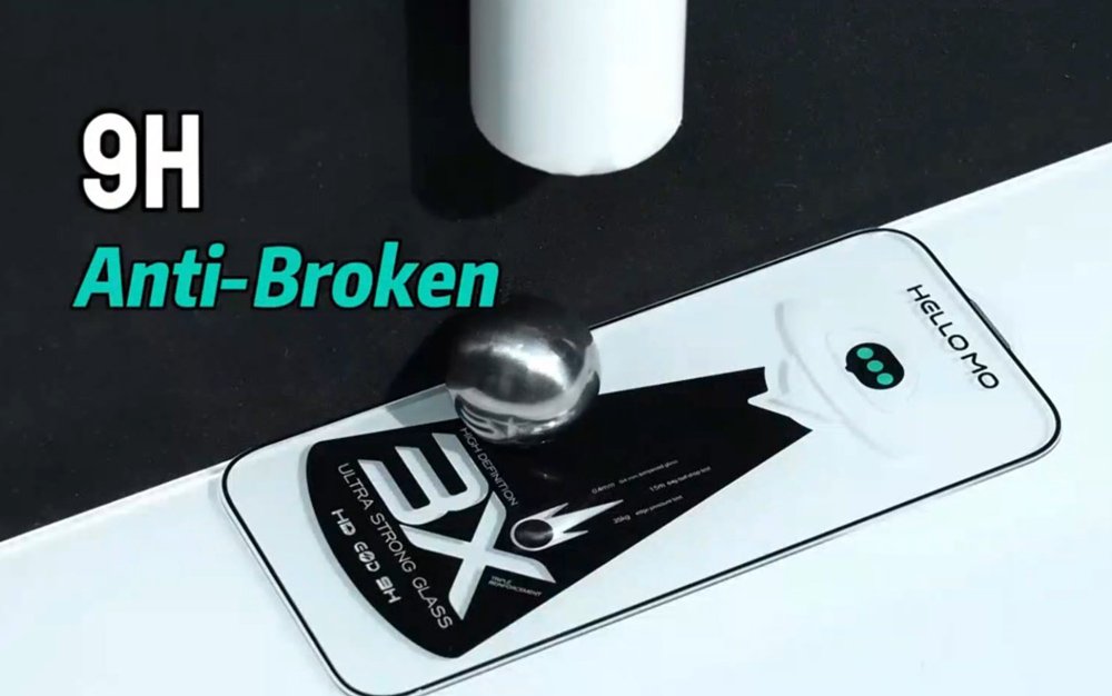 POWERTECH tempered glass Emery 5D TGC-0763 για iPhone 14, full glue - Image 2