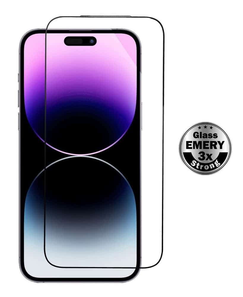 POWERTECH tempered glass Emery 5D TGC-0795 για iPhone 17 Pro, full glue