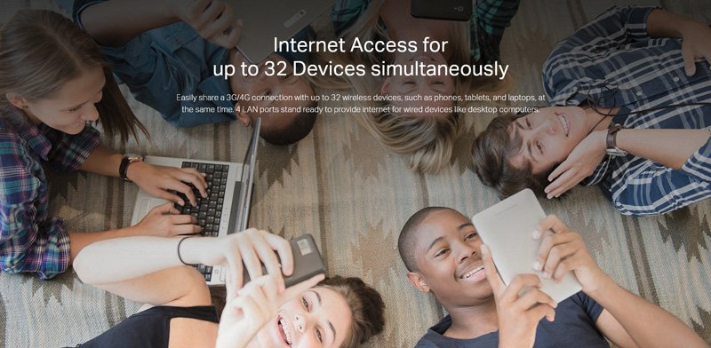 TP-LINK Wireless N Router TL-MR6400, 4G LTE, Wi-Fi 300Mbps, Ver. 4.0 - Image 7