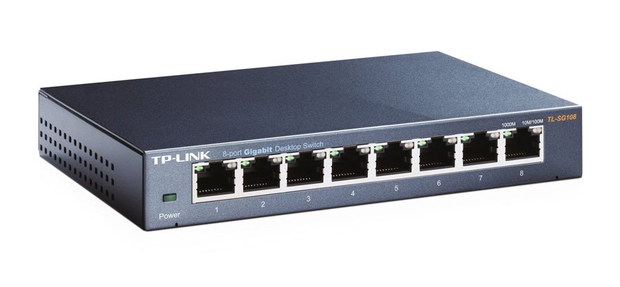 TP-LINK Desktop Switch TL-SG108 8 Θυρών, 10/100/1000Mbps, Ver. 6.0 - Image 3