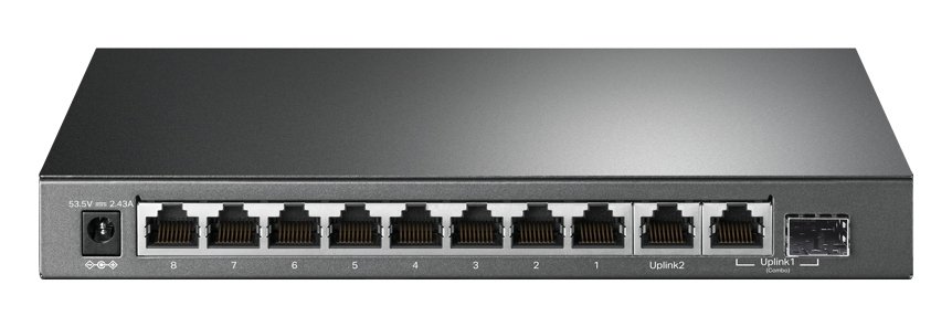 TP-LINK Desktop Switch TL-SG1210MP, 10-Port Gigabit, Ver 2.0 - Image 2
