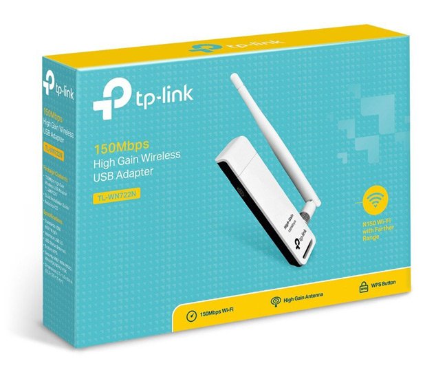 TP-LINK ασύρματος USB αντάπτορας δικτύου TL-WN722N, 150Mbps, Ver. 3.2 - Image 2