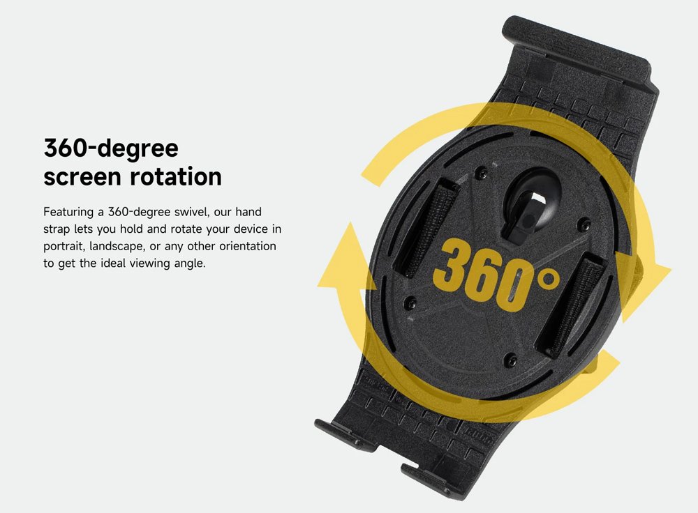 ULEFONE βάση UAS02 για tablet Armor Pad 4 series, με ιμάντα, μαύρη - Image 6