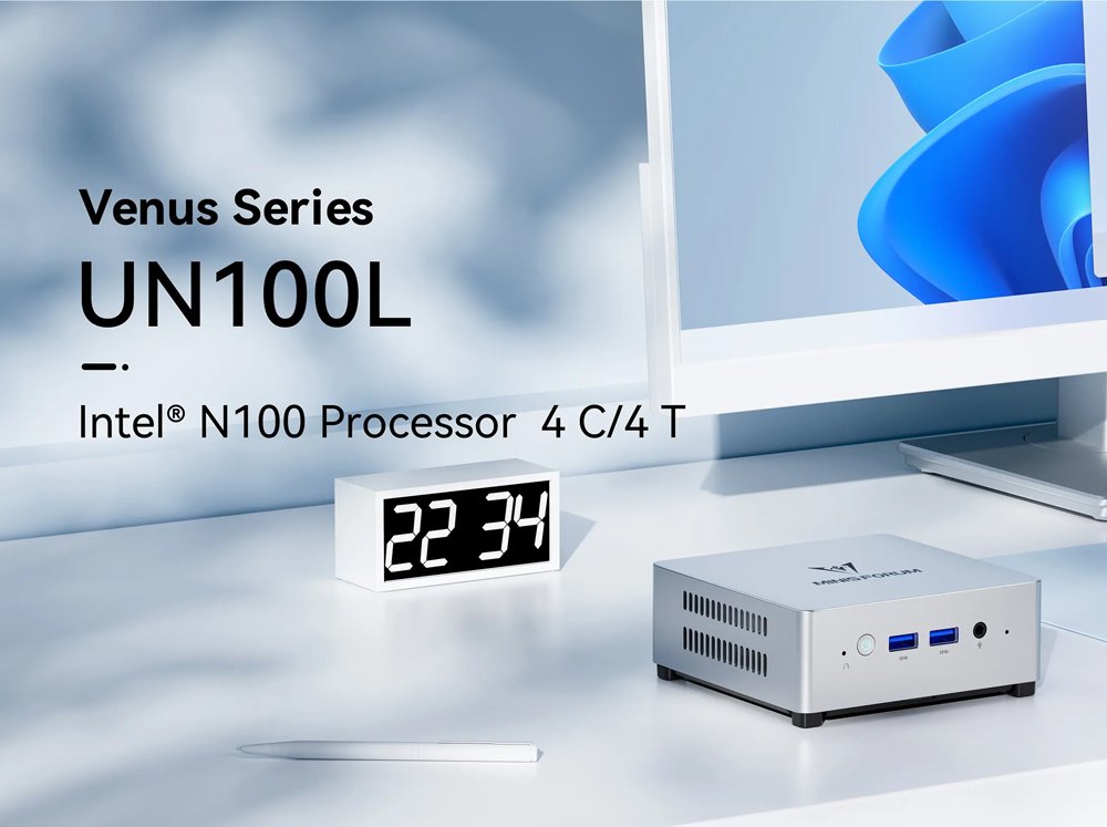 mini PC, Intel CPU N100, 16/512GB SSD, Windows 11 Pro 7043 Mini PC 2