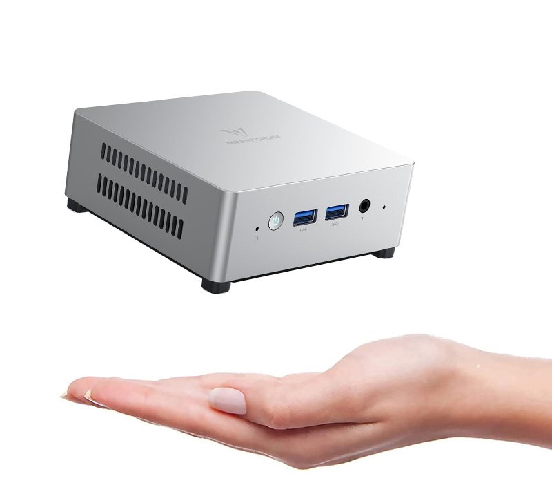 mini PC, Intel CPU N100, 16/512GB SSD, Windows 11 Pro 7043 Mini PC 11
