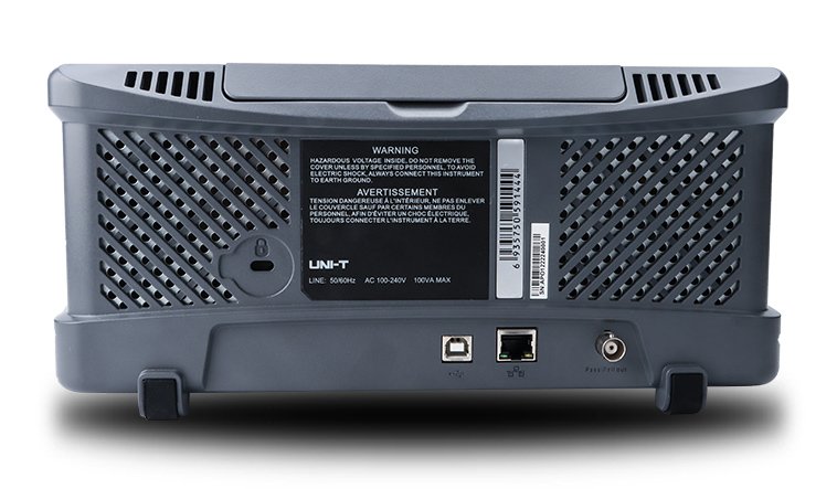 UNI-T ψηφιακός παλμογράφος πάγκου UPO1202CS, 2 καναλιών, 200MHz - Image 2