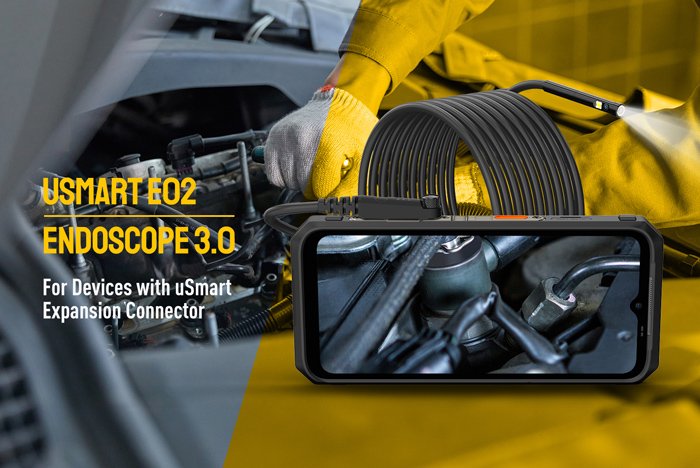 ULEFONE ενδοσκοπική κάμερα E02 για uSmart βύσμα, dual camera, IP67 - Image 2