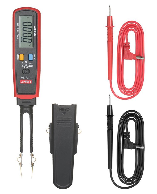 UNI-T ψηφιακό SMD tester UT116A, 36V DC - Image 3