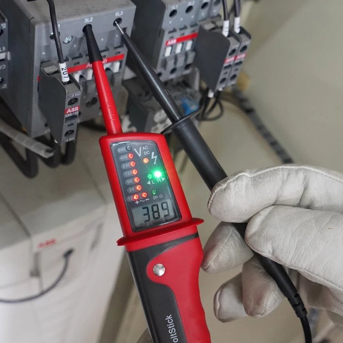 UNI-T μετρητής τάσης AC/DC UT15C, αδιάβροχος IP65, 12V έως 690V - Image 2