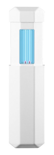 Mini αποστειρωτής υπεριώδους ακτινοβολίας UVC UVS-WH, φορητός, λευκός