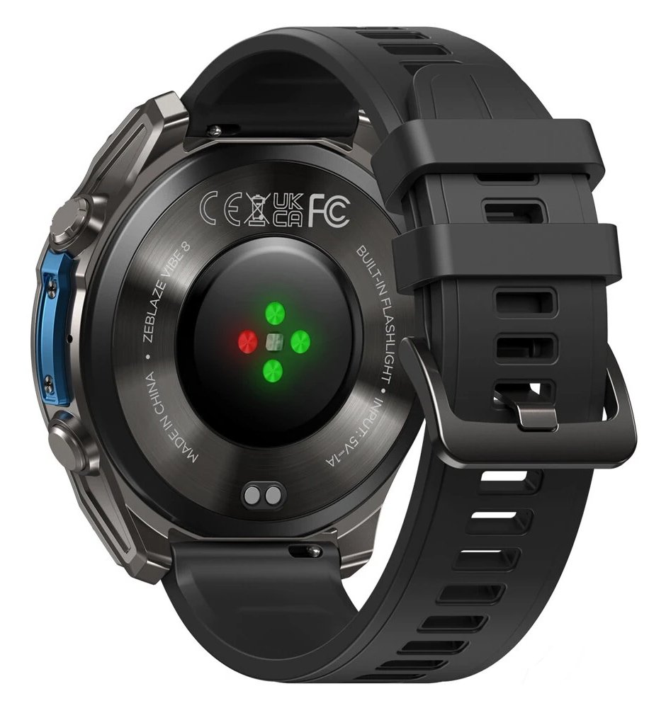 smartwatch ibe 8 me fako, heart rate, 1.43" AMOLED, 5 ATM, MIL-STD-810H, mayro 9699 Mayro 9