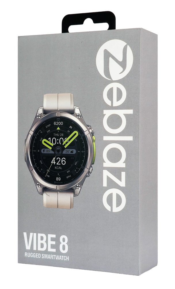 smartwatch ibe 8 me fako, heart rate, 1.43" AMOLED, 5 ATM, MIL-STD-810H, mayro 9699 Mayro 10