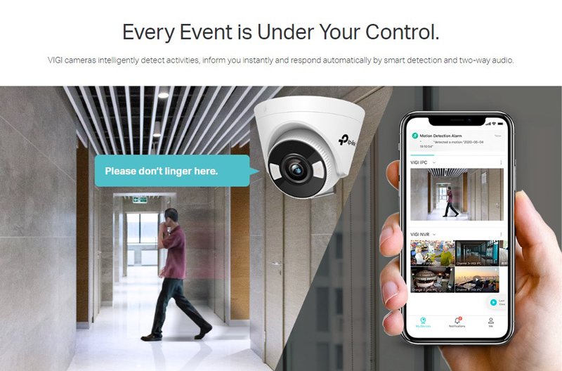 TP-LINK IP κάμερα VIGI C440, 2.8mm, 4MP, PoE, SD, Ver. 2.0 - Image 4