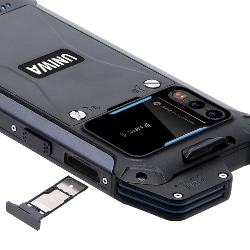 UNIWA smartphone W888, 6.3" HD+, 4/64GB, ηχείο 2W, Atex Zone 2, IP68, μαύρο - Image 7