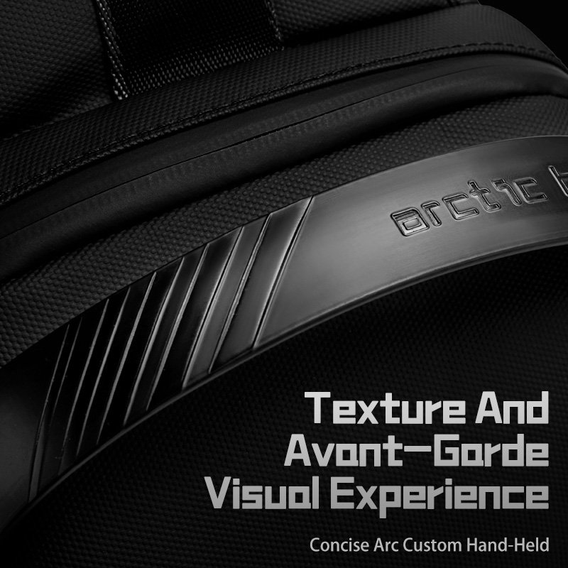 ARCTIC HUNTER τσάντα Crossbody XB00121, 5.5L, μαύρη - Image 4