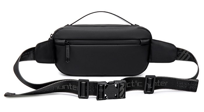 ARCTIC HUNTER τσάντα μέσης Y00020, 2L, μαύρη - Image 3