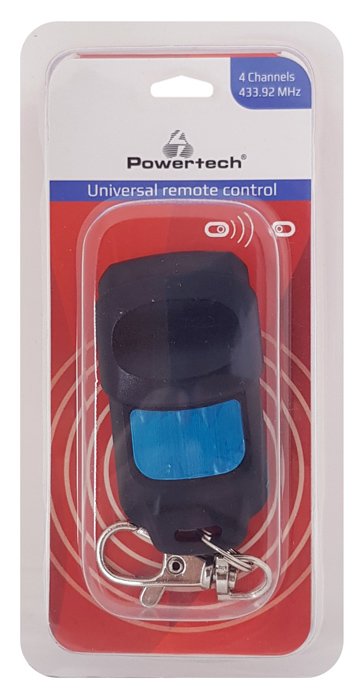 POWERTECH ασύρματο χειριστήριο YET158, 4 κανάλια, 433Mhz, face to face - Image 2