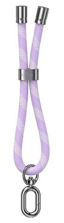 USAMS κορδόνι καρπού για κινητά ZB317, 34cm, universal, μωβ