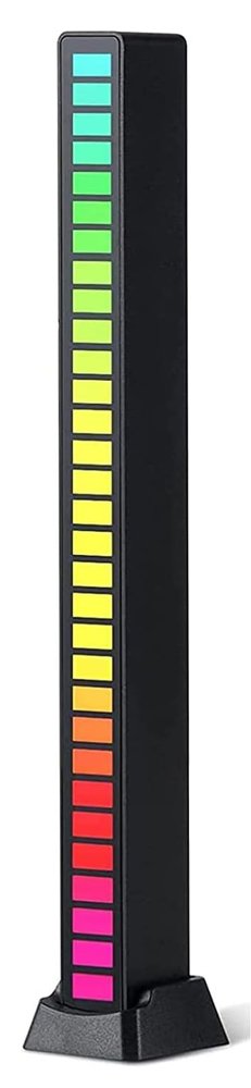 LED φωτορυθμικό φωτιστικό ZS52, RGB, 5W, μαύρο