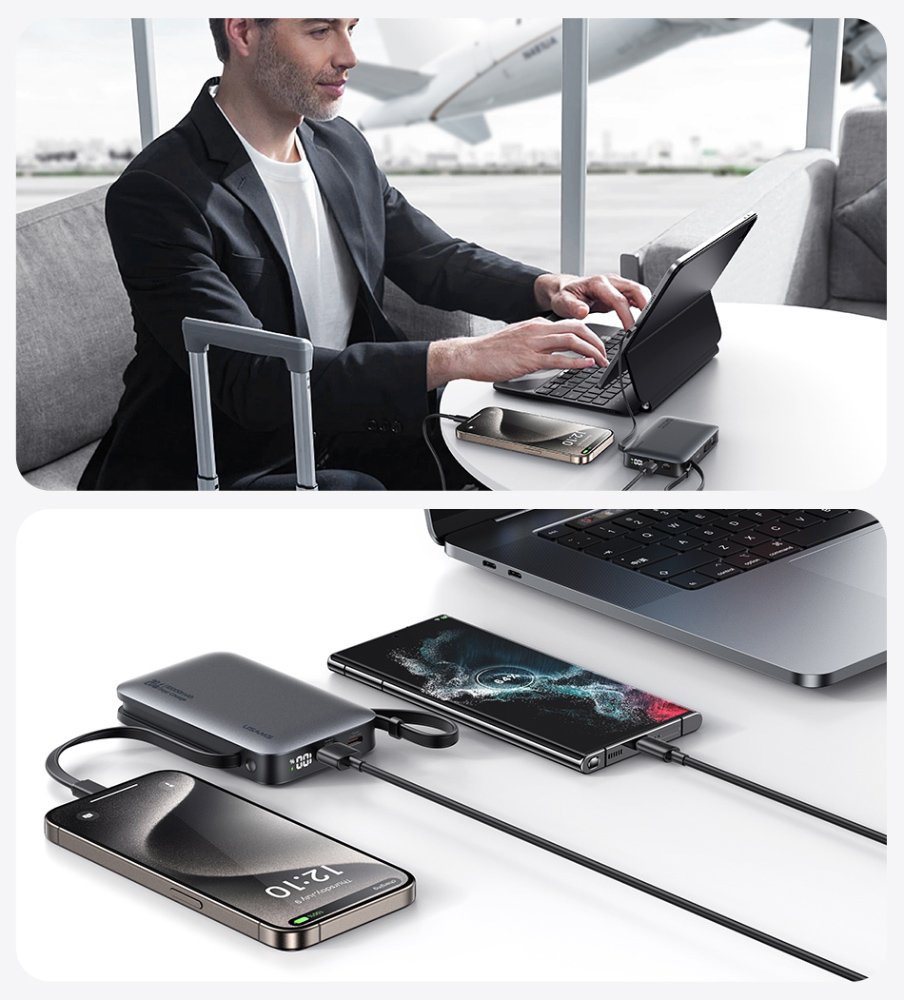 power bank CD228 me 2x kalodia, 2x thyres exodoy, 10000mAh, 20W, gkri 8338 5001 - 10000mAh