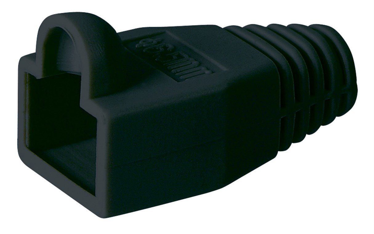 GOOBAY κάλυμμα για βύσμα δικτύου RJ45 , μαύρο, 10τμχ 7323