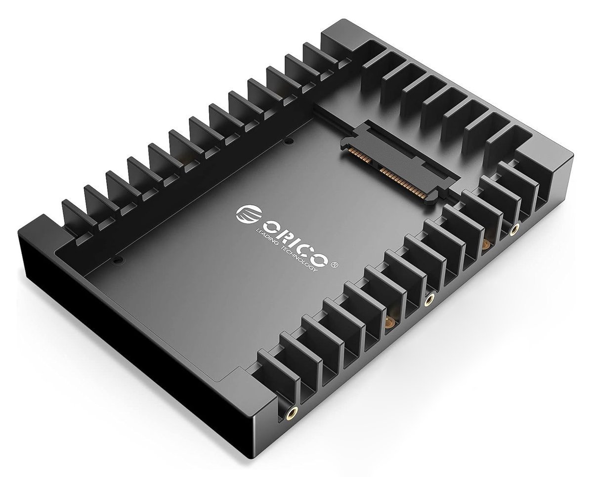 ORICO tray 3.5" για 2.5" HDD/SSD , 6Gbps, μαύρο 8457