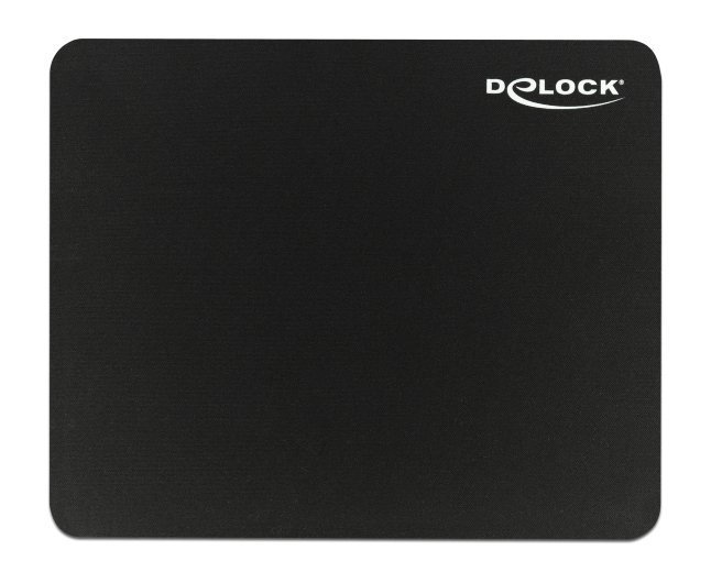 DELOCK mouse pad , 22x18x0.2cm, μαύρο 2085