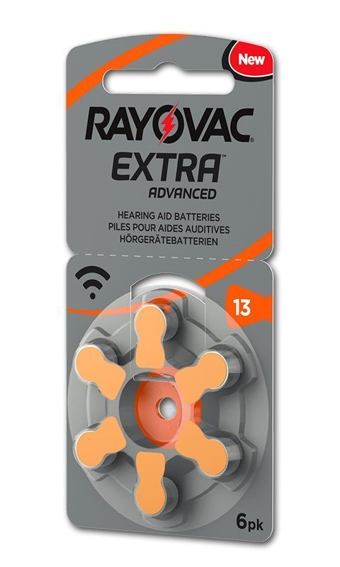 RAYOVAC μπαταρίες ακουστικών βαρηκοΐας , mercury free, 1.4V, 6τμχ 269