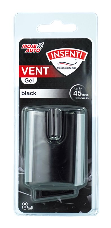 MOJE AUTO αρωματικό αεραγωγών αυτοκινήτου , black, gel, 8ml 5260