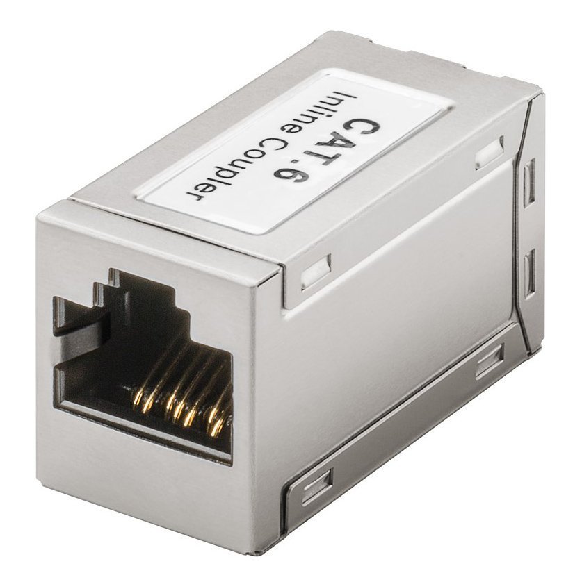 GOOBAY σύνδεσμος RJ45 Cat 6 , 250MHz, PoE+, ασημί 7934