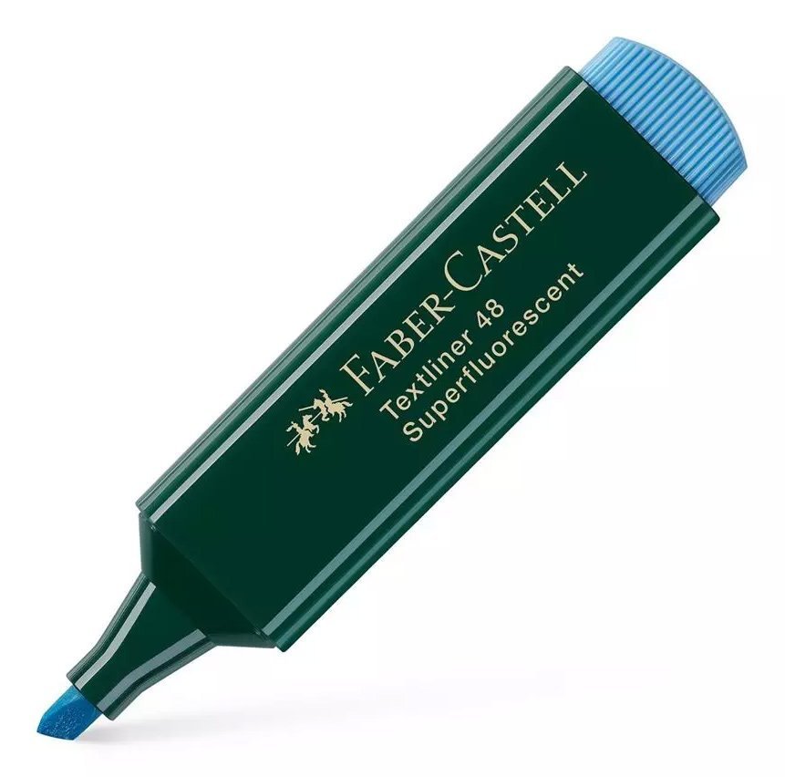 FABER-CASTELL μαρκαδόρος υπογράμμισης Textliner 48, μπλε, 1τμχ 1652