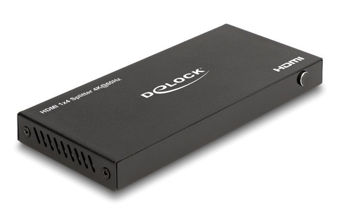 HDMI splitter me downscaler pliktro, 4 se 1, 4K/60Hz, mayro 7468 HDMI Splitter 2