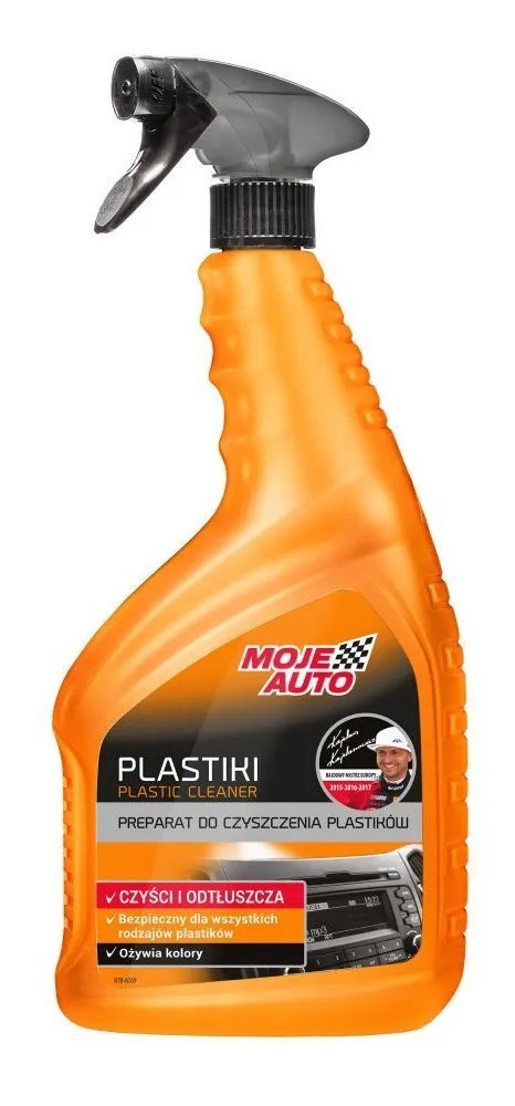 MOJE AUTO σπρέι καθαρισμού πλαστικών αυτοκινήτου , 750ml 4391