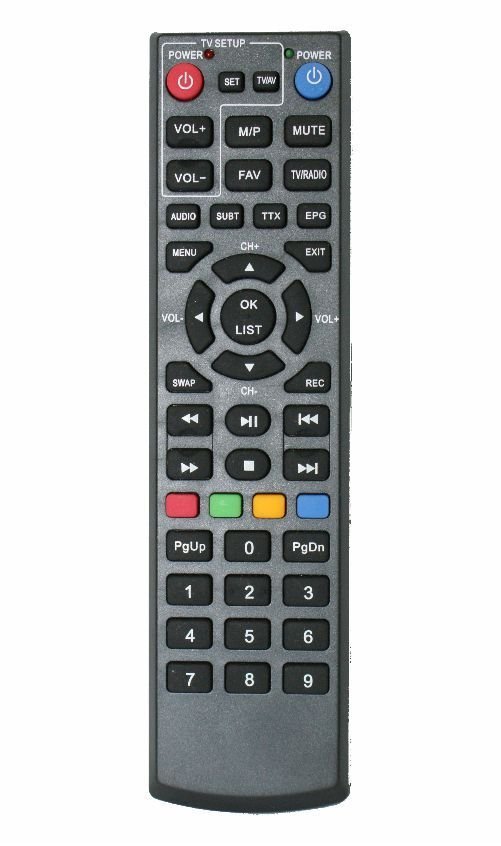 POWERTECH τηλεχειριστήριο , για αποκωδικοποιητή PT-240 534