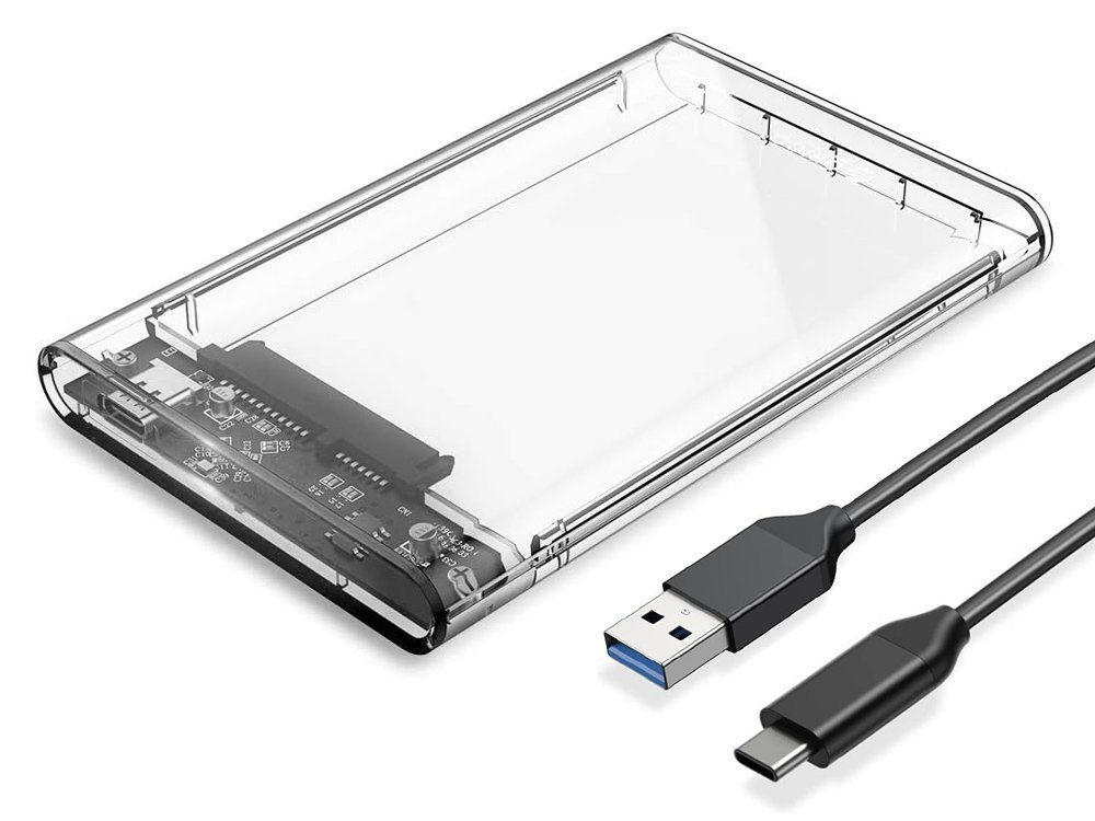 ORICO θήκη για 2.5" SATA HDD/SSD , 5Gbps, διάφανη 8442