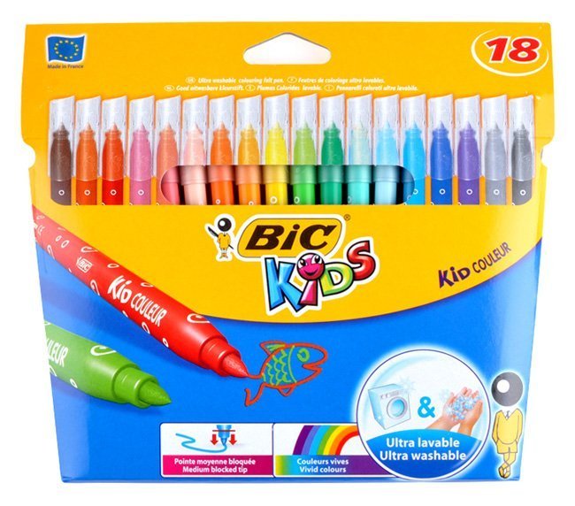 set chromatiston markadoron zografikis KID Couleur, 18tmch 1648 Markadoros zografikis 1