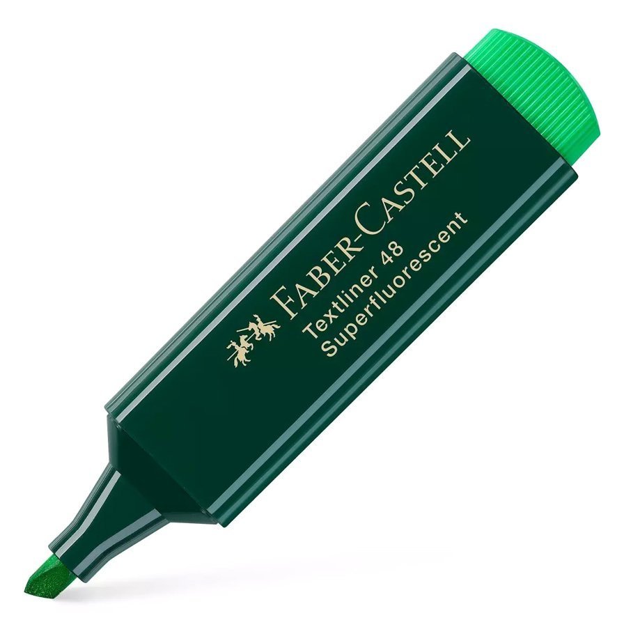 FABER CASTELL μαρκαδόρος υπογράμμισης Textliner 48, πράσινος, 1τμχ 3789
