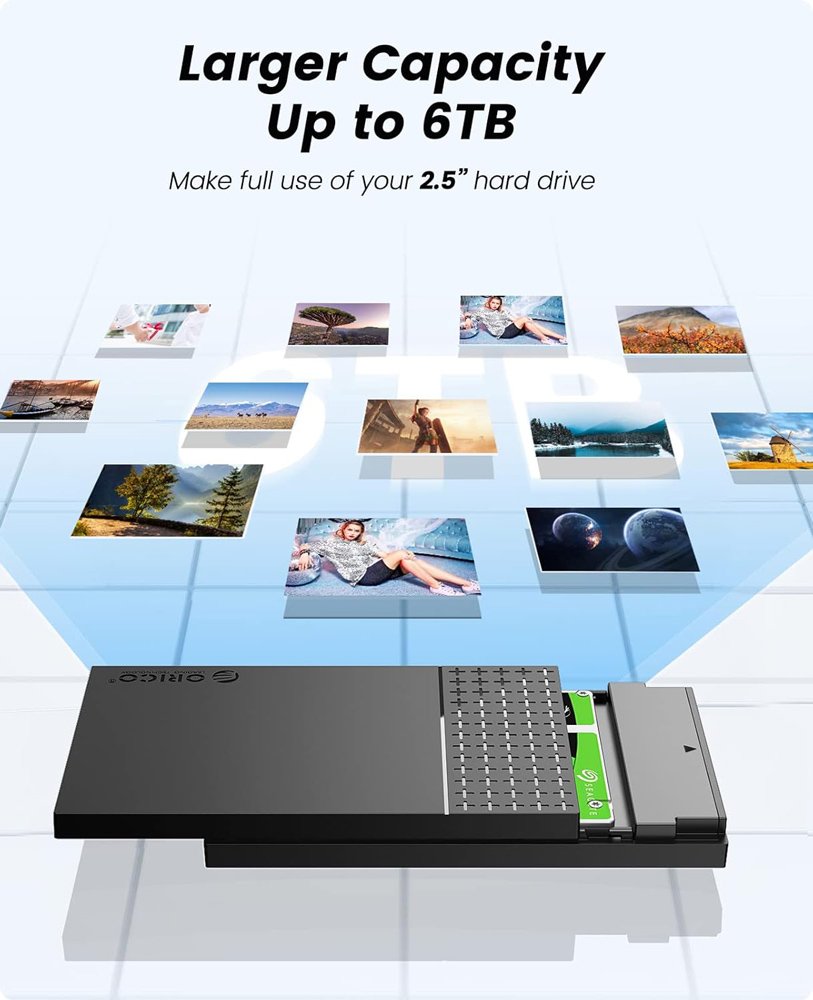 thiki gia 2.5" SATA HDD/SSD, 5Gbps, mayri 8440 2.5"