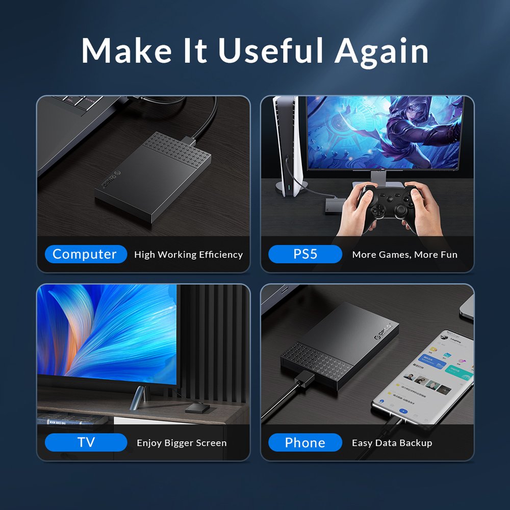 thiki gia 2.5" SATA HDD/SSD, 5Gbps, mayri 8440 2.5"