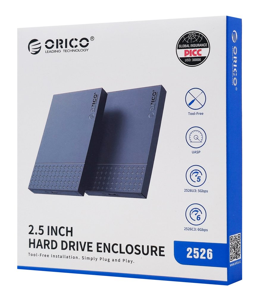 thiki gia 2.5" SATA HDD/SSD, 5Gbps, mayri 8440 2.5"