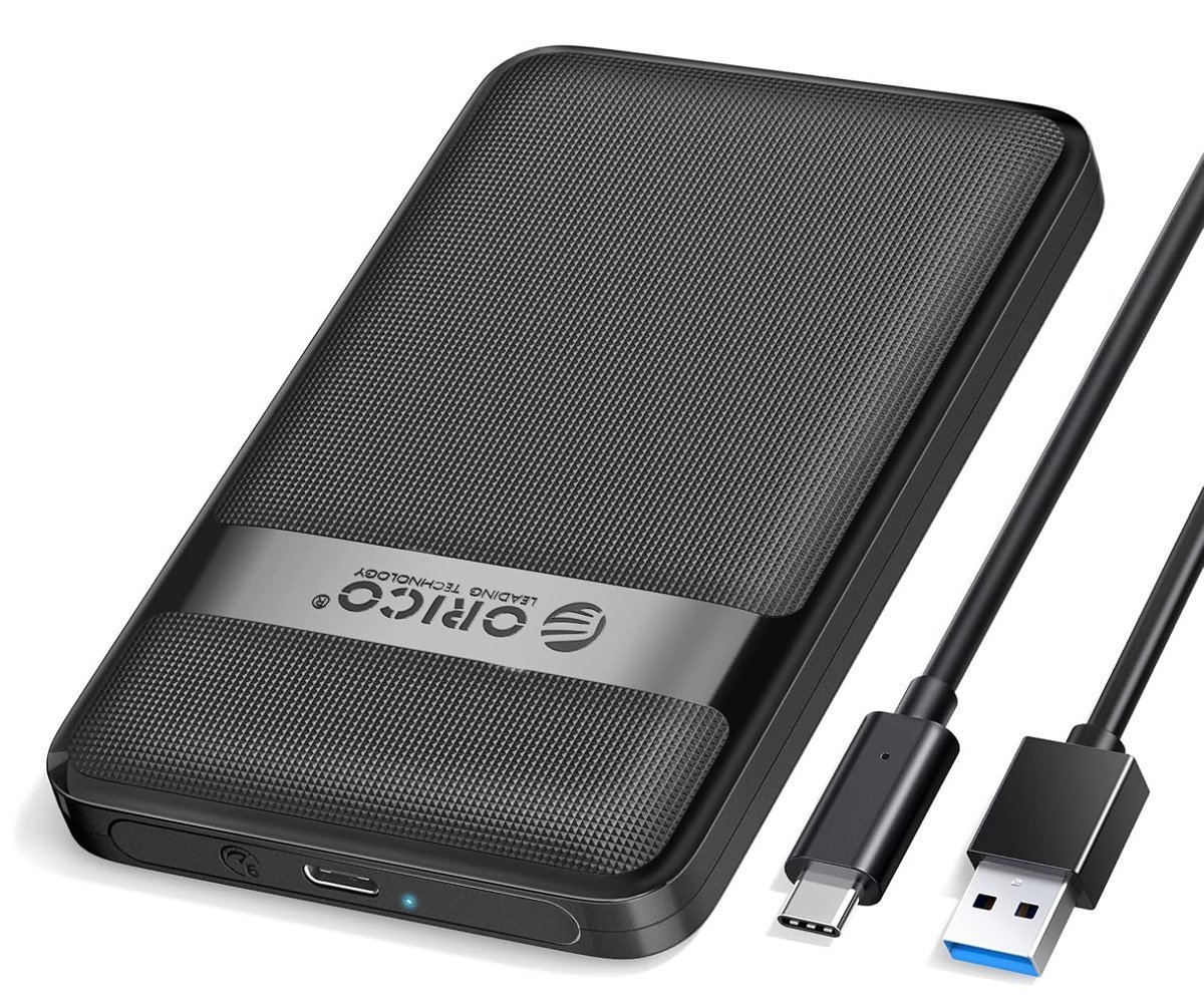 ORICO θήκη για 2.5" SATA HDD/SSD , 6Gbps, μαύρη 8443