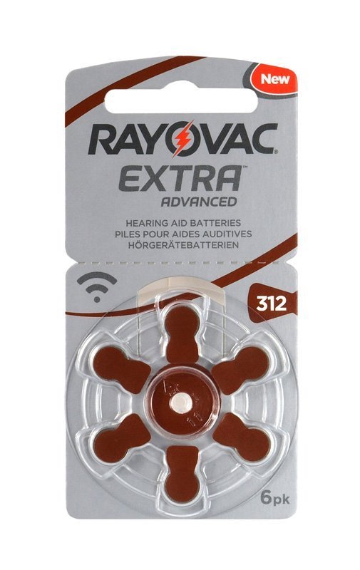 RAYOVAC μπαταρίες ακουστικών βαρηκοΐας , mercury free, 1.4V, 6τμχ 267