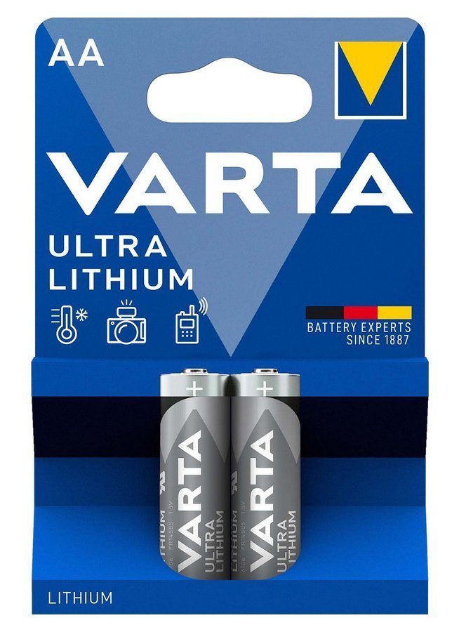 VARTA μπαταρίες λιθίου Ultra, AA, 1.5V, 2τμχ 6966