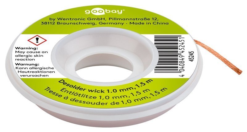 GOOBAY ταινία αποκόλλησης χαλκού , 1.0mm, 1.5m 2972