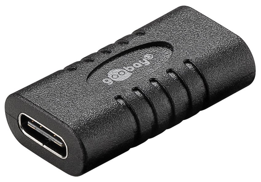 GOOBAY αντάπτορας USB-C , θηλυκό σε θηλυκό, 5Gbit/s, 60W, μαύρος 5513