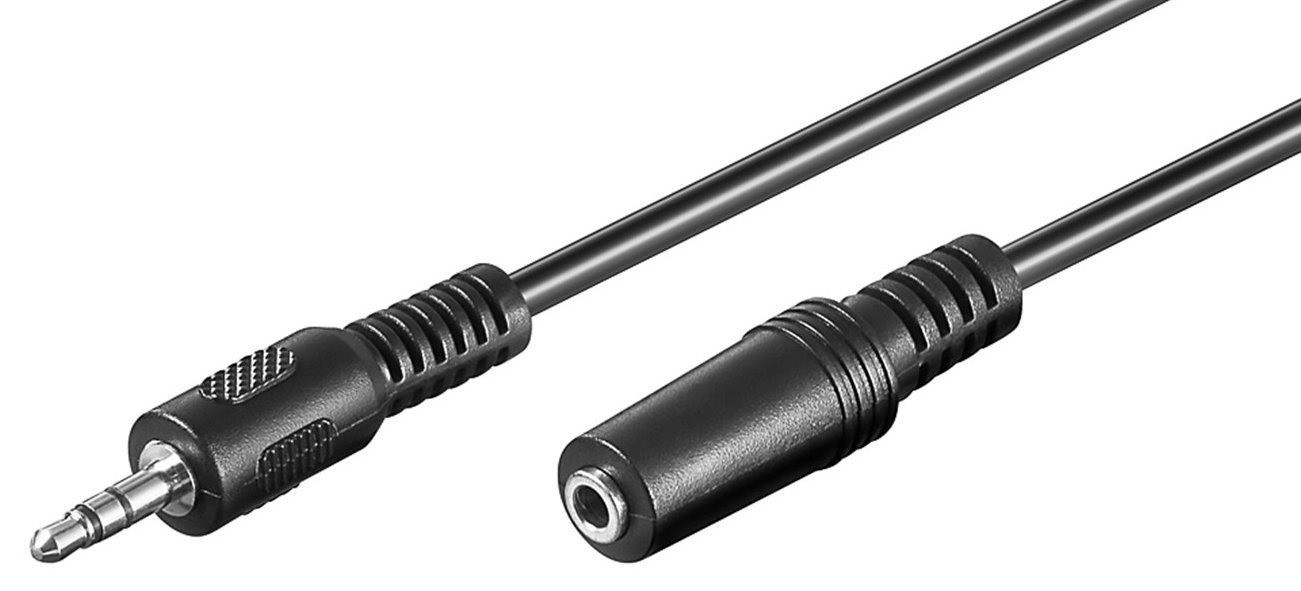 proektasi kalodioy ichoy 3.5mm, 3 pin, 3m, mayro 2443 3.5mm