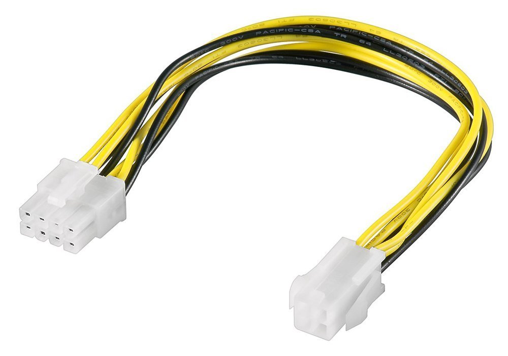 GOOBAY καλώδιο 4pin σε 8pin ATX12 P4 , 0.2m 9769