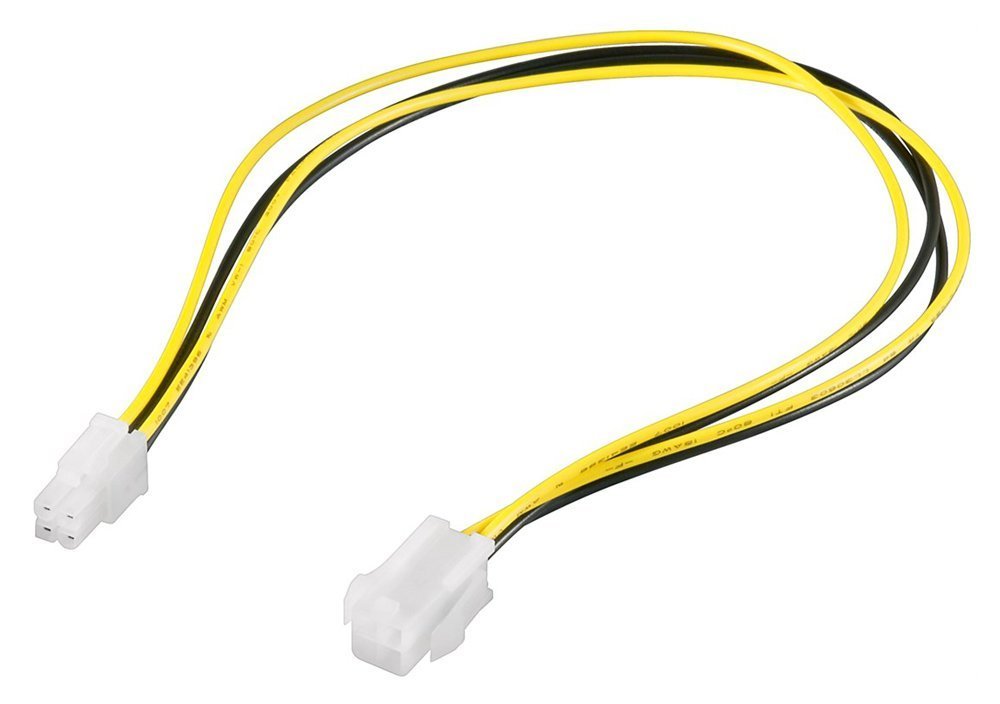 GOOBAY καλώδιο προέκτασης 4pin ATX12 P4 , 0.4m 9767