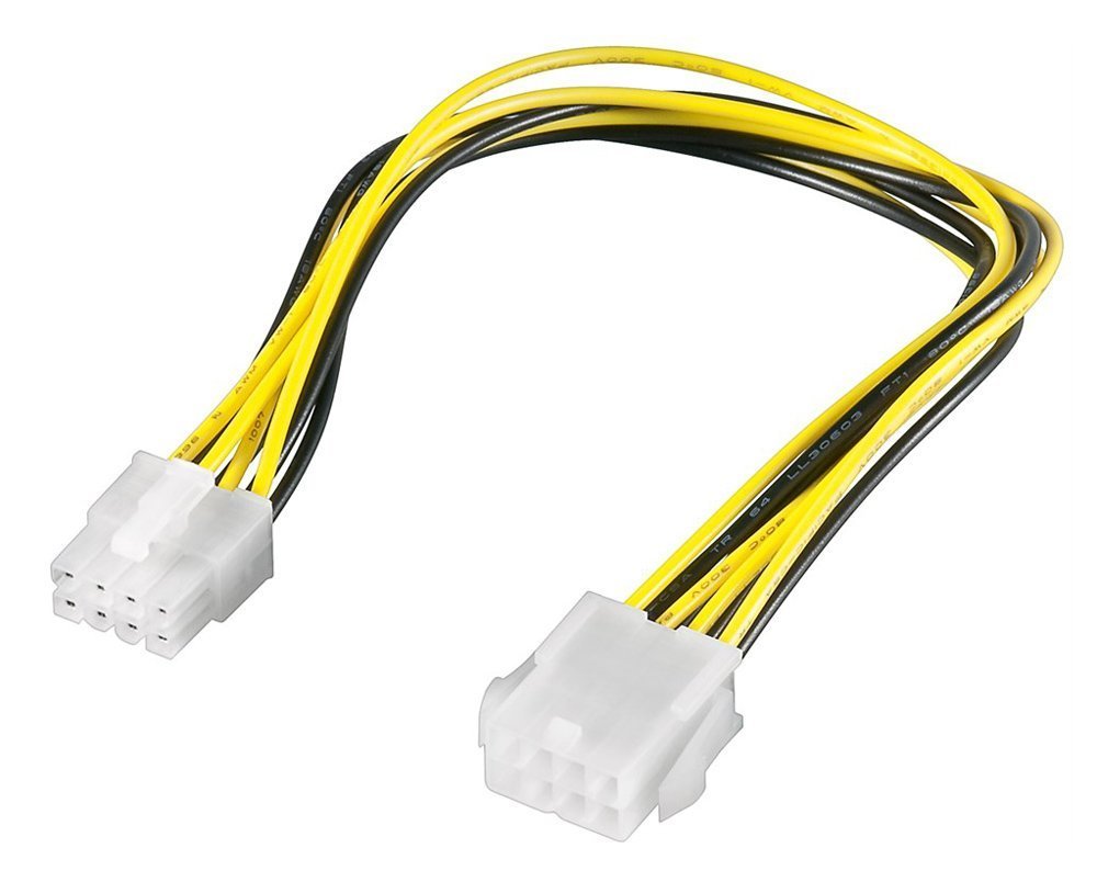 GOOBAY καλώδιο προέκτασης 8pin EPS , 0.28m 9750