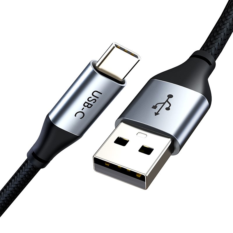 CABLETIME καλώδιο USB-C σε USB CMAMA, 2W, 480Mbps, 0.2m, μαύρο